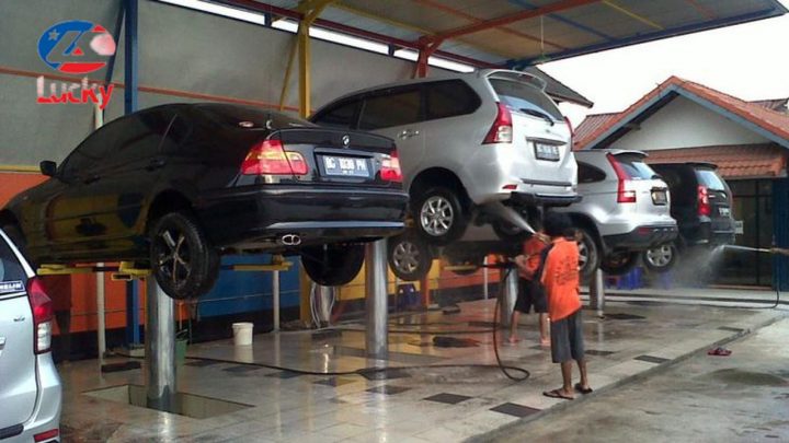 [Giải đáp] Máy nâng rửa xe ô tô là gì?